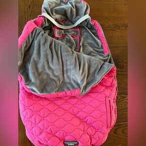 JJ Cole Pink Toddler Bundle Me for stroller.